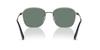 Ray-Ban RB3720 Gunmetal Sunglasses with Polarized Glass Lenses