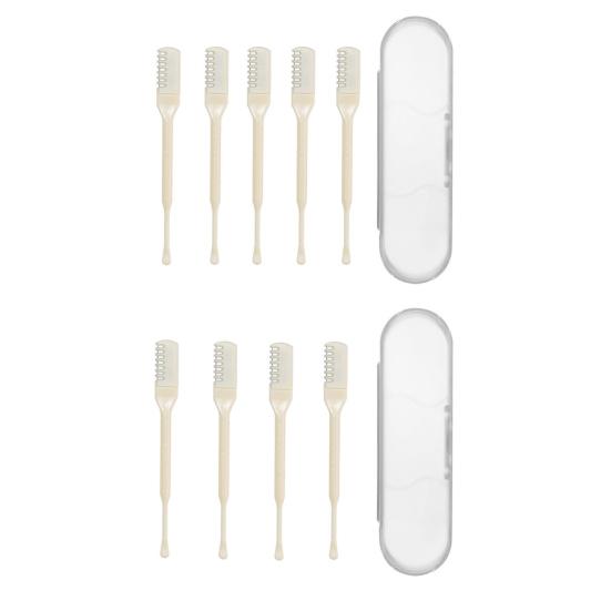 Nose Hair Trimmer 2-in-1 Nose Hair Cutter & Ear Picker Double-Sided Nostril Hair Remover Tool for Men Women