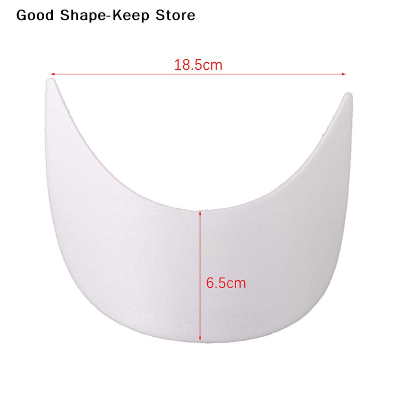 10Pcs Hat Tongue Piece Peaked Visor Core Hat Shaper Lids Hats Inserts Women Baseball Cap Form Brims Hats Insert Plug-in Peaked