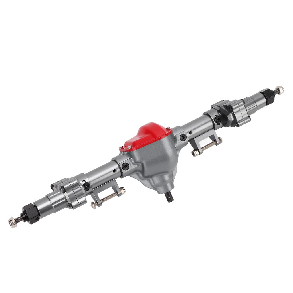 CNC Machined Metal RC Car Rear   Axle Set for   SCX10 1Celsius10 RC Crawler Car Parts
