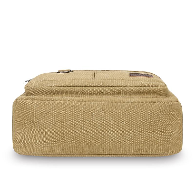 Men's Crossbody Bag Canvas Shoulder Bag Sports Business Handbag