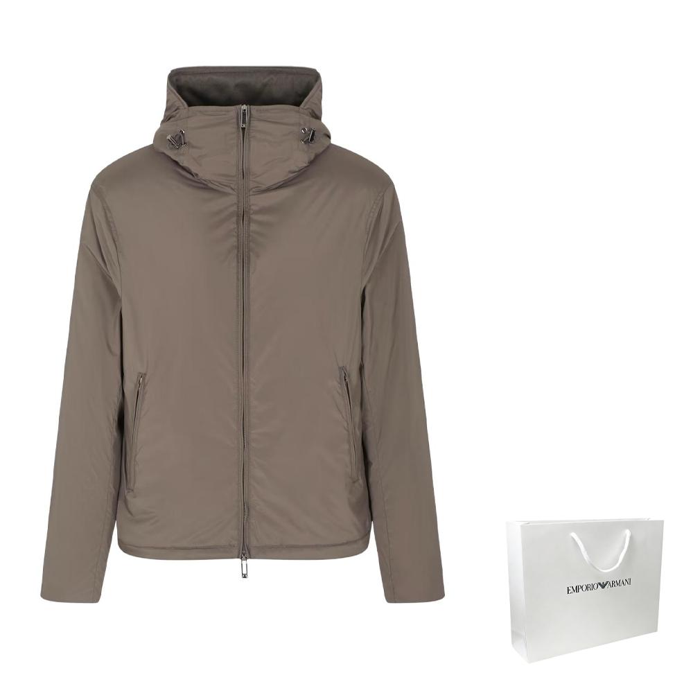 Emporio Armani Long Sleeved Hooded Jacket EM003042-AF18503-U8143