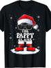 Unisex T-shirt Family Matching Christmas Pajamas Santa Claus Xmas T-Shirt