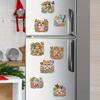 6Pcs Diamond Painting Refrigerator Magnets Fridge Magnets Diamond Art DIY Diamond Art Refrigerator Magnets DIY Art Crafts