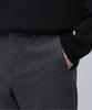 MUSINSA STANDARD Wool Flannel Wide Slacks [Medium Gray]