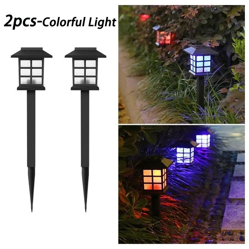

2-8 Pack Solar Pathway Lights Outdoor Solar Lamp Waterproof Landscape Lighting for Garden Yard Patio Walkway Driveway Decor
