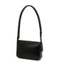 Athe Vanessabruno [Meringue] Black Bottalato Leather Plain Shoulder Bag S Aaba6E363Bk