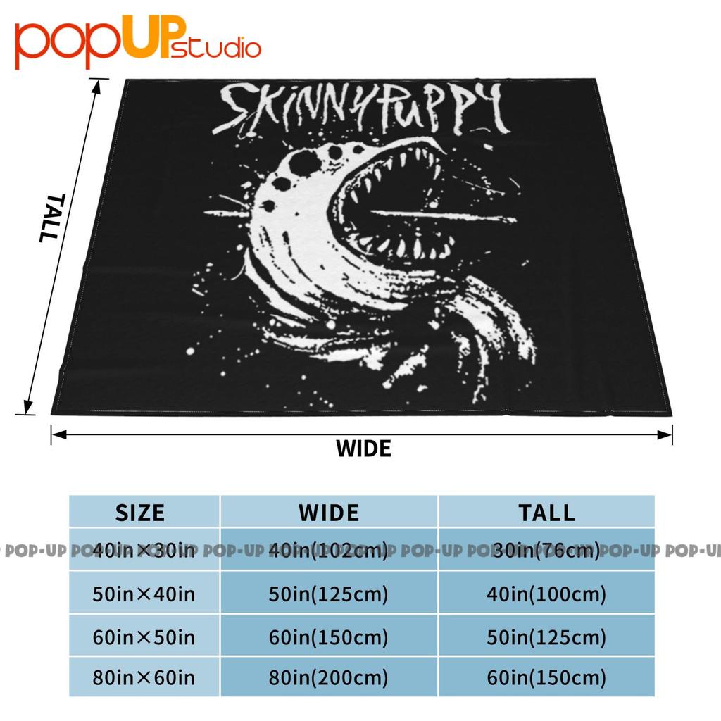Skinny Puppy Deep Down Trauma Hounds Ultra-Weiche Decke Steppdecke Winter Sofadecke Bettbezüge