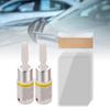 2 Pieces Car Windshield Crack Repair Resin Kit Fixing Chips Cracks Scratch Remover Vehicle Windscreen Tool Nano Fluid Filler