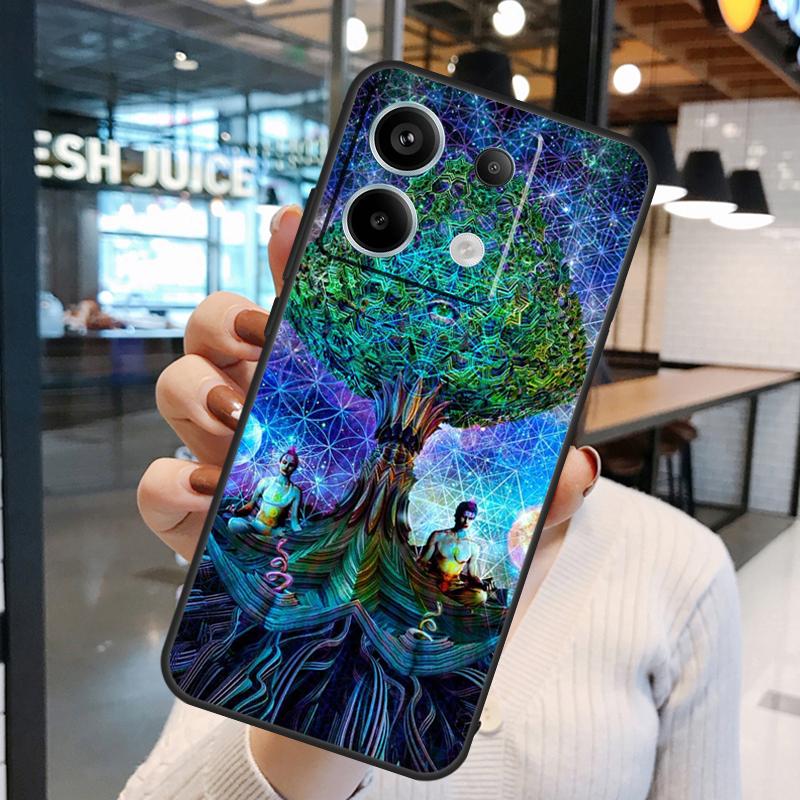 

Aum Om Yoga Symbol Cover For Xiaomi Redmi Note 13 Pro 12 11 9 10 Pro 9S 10S 11S 12S Redmi 12 10C 12C 13C Case Redmi 10