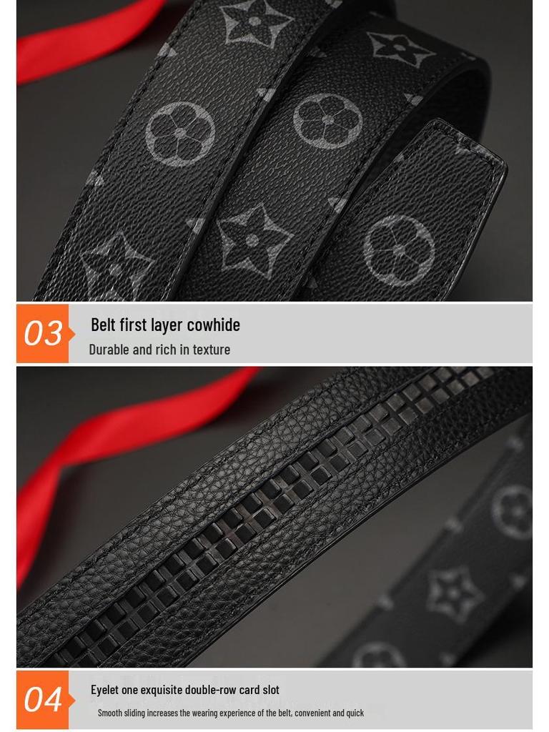 2025 Plum Blossom Buckle Belt - Unisex Retro Gothic Leather Trendy Design