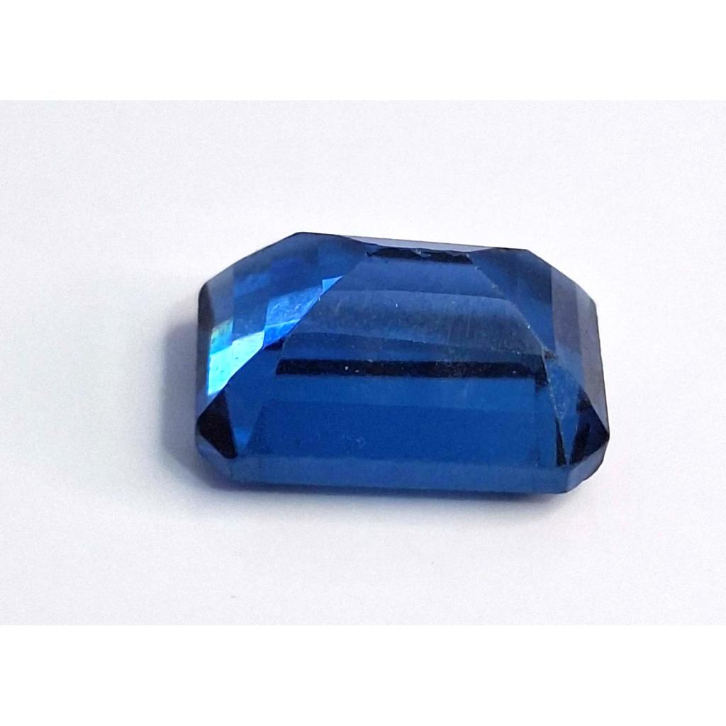 Beautiful Natural Blue Color Sapphire 6-8 Ct Emerald Cut Certified Gemstone