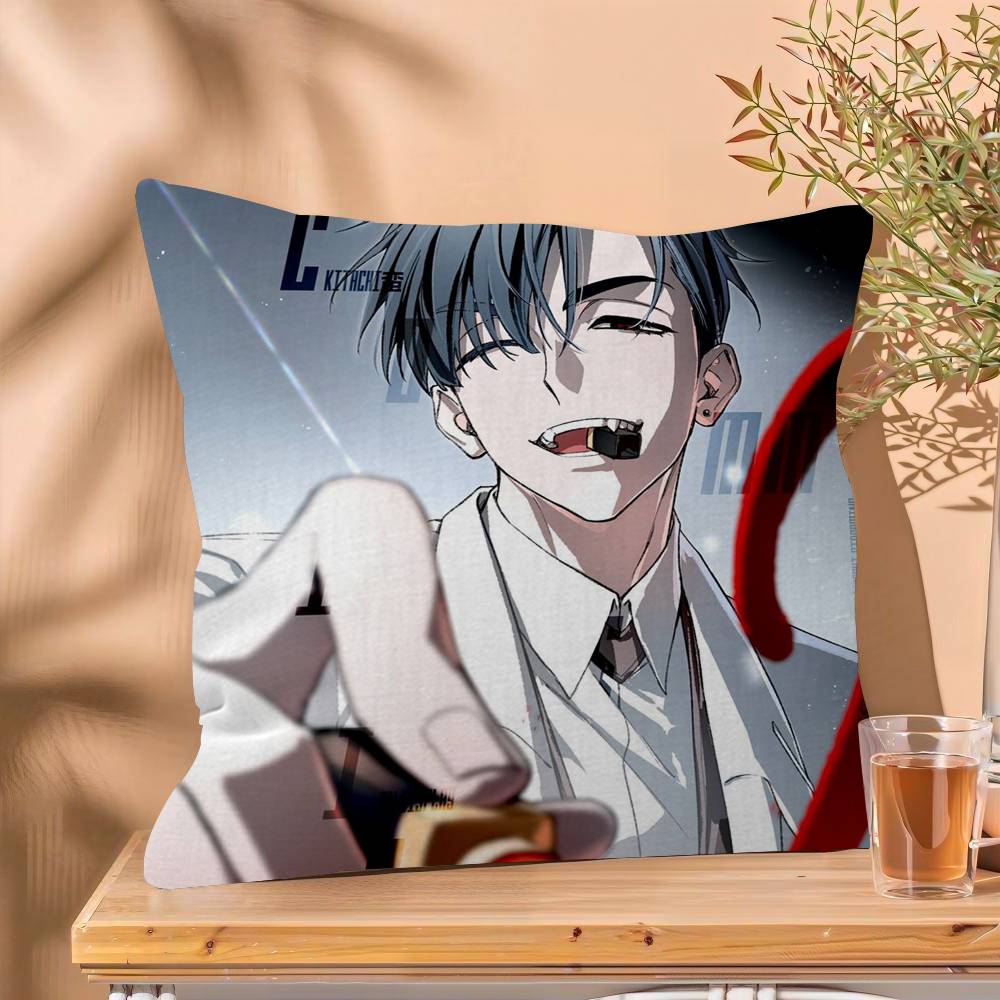 Alien Stage Anime Ivan Till Cushion Cover Car Throw Pillow Case For Sofa Car Christmas Gift