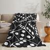 GUOYU Blanket Dice Black BALL Poker Throw Soft Flannel Throw Summer Blanket Lightweight Cozy Nap Blanket For Sofa Bed Travel