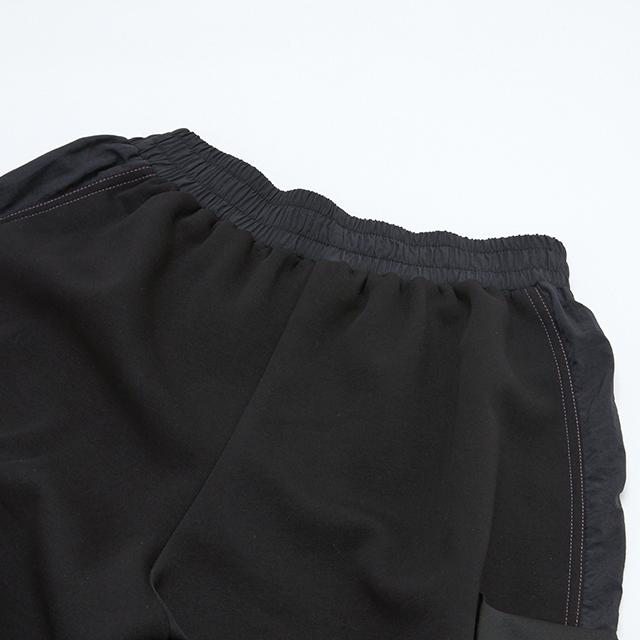 LAP Woven Mix Ponte Cargo Elastic Pants Aq3Wp872