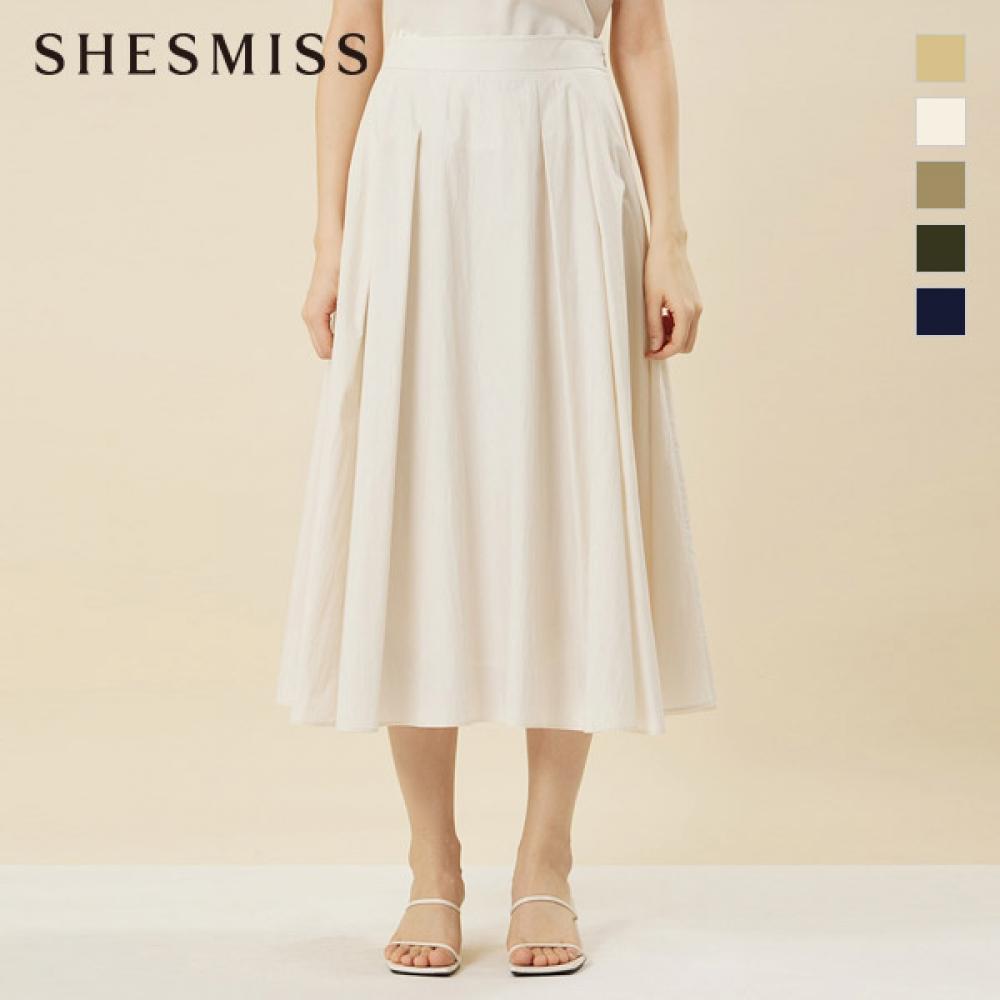 

She S miSS Solid Full Skirt SwwSkn21010 dark khaki/66