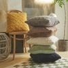 Morocco Plush Cushion Cover 30x50 45x45 50x50cm Decorative Pillow Cover for Sofa Livingroom Decor Pillowcase Luxury Beige