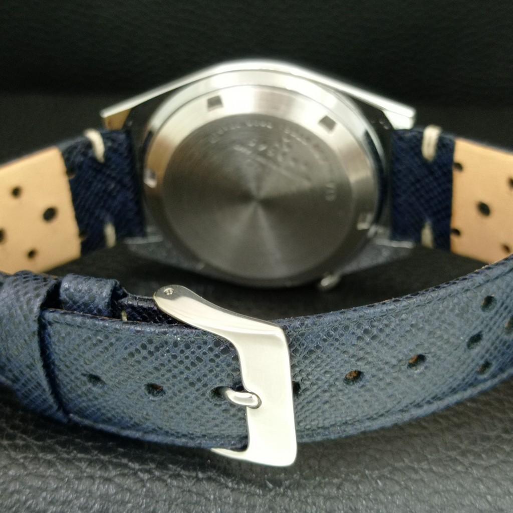 VINTAGE REFURBISHED SEIKO 5 AUTOMATIC 7009A JAPAN MENS BLUE DIAL WATCH A446701-1