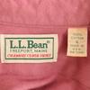 L.L.BEAN 80s Old USA Made Long Sleeve Flannel Shirt 6 Pink Outdoors Women Used