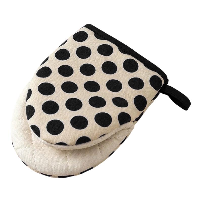 Cotton Oven Glove Single Kitchen Hand Cover for Hot Dishes, Baking Trays, Warm Bowls, Daily Reheating, and Home Use