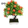 Artificial Orange Tree Bonsai Plant Landscape Party Home Garden Decor
