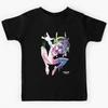 Spiderverse Watercolor Spidey Pose  Kids T-Shirt