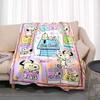 Cute Snoopy print soft and warm blanket, perfect for naps, sofas, beds, camping trips, the office, birthday and holiday gifts.