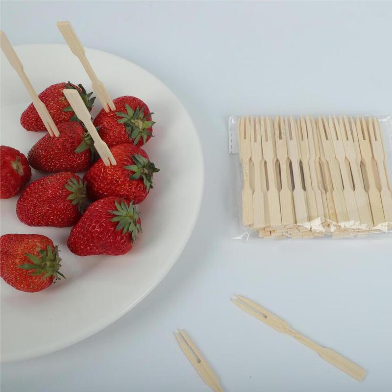 Disposable Bamboo Fruit Picks & Forks
