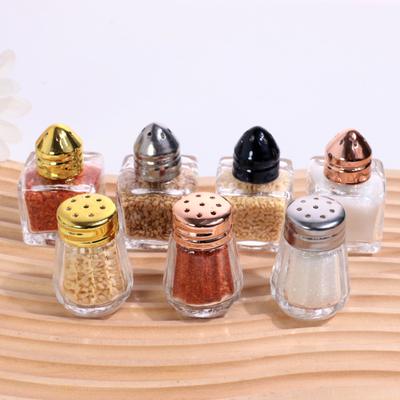 4/9pcs Magnetic Stainless Steel Seasoning Jar Dust-proof Visible Spice Seasoning Bottle Seasoning Box Portable Outdoor Barbecue