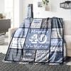 Celebrate your 40th birthday with blankets in various styles and made of comfortable materials for All Occasions Modern Suitable Relatives Y38