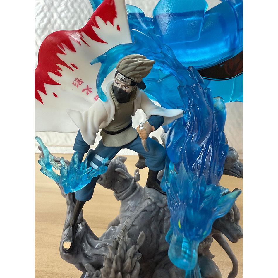 Naruto Gk Anime Hokage CS 6th Generation Mu Kakashi Cartoon Characters Desktop Ornaments Shuriken Action Figures Pvc Model Gifts