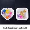 Heart & Square Silicone Epoxy Mold for DIY Ornaments
