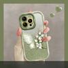 Applicable To IPhone14 Apple Phone Case 15promax Beautiful Butterfly 13 Transparent Glitter 12 Silicone Protective Case