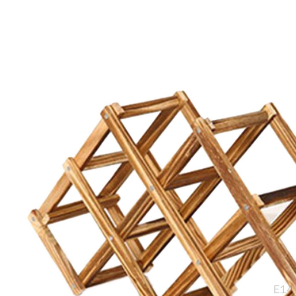 Rack for Bottles Standing Stand - Modern Minimalistic Design Holder Storage Lovers