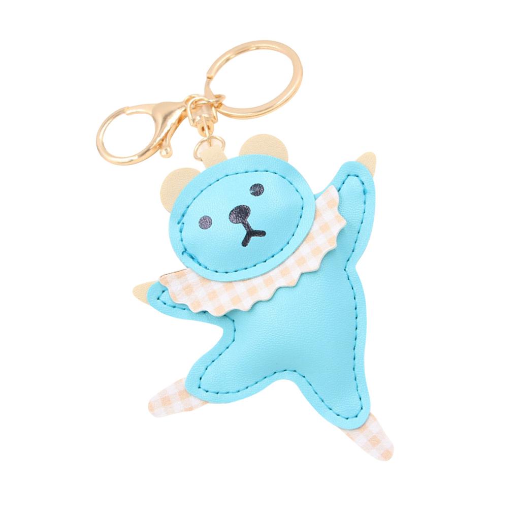 Adorable Ballet Bear Keychain Ballet Bear Keychain Delightful Bag Pendant Accessory for Bags and Backpacks