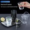 Premium Hard Plastic Disposable Drink Cups