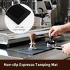 watchget Espresso Tamping Mat, Tamper Mat, Coffee Tamper Mat, Tamping Station for Portafilters, Silicone, Easy to Clean, Non-Slip, Large Size