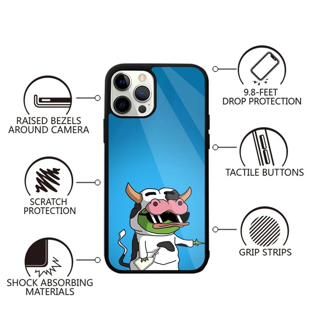 Sad Frog P-Pepe Funny Phone Case For iPhone 16,15,14,13,12,11,Plus,Pro,Max,Mini Magsafe Magnetic Wireless Charging