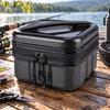 Portable Fishing Accessory Box with Handle MultiCompartment Zippered Tackle Storage