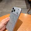 Fashion Frosted Glitter Sequin For Magsafe Phone Case For iPhone 17 16 15 14 Pro Max Bumper Crystal Camera Lens Magnetic Cover