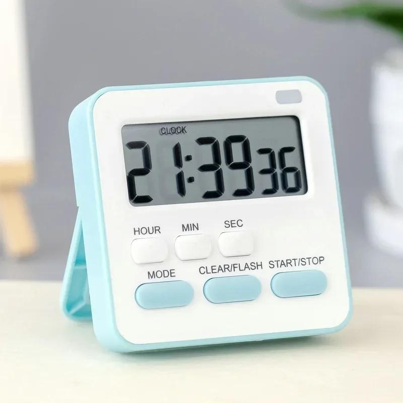 Digital Display Cooking Alarm Clock Kitchen Timer Sleep Stopwatch Clock House Countdown Kids Student Studying Time Manager3