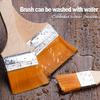 1pc Nylon Flat Brushes with Wooden Handles - High-Quality Oil Painting Brushes for Artistic Creations, Dust-Free & Easy to Clean