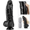 Dildo mare realist Dildo anal uriaș Masturbare pentru adulți Jucării sexuale Ventuză Pene mare 26CM 24CM 21CM
