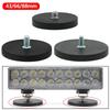 2pcs D43 D66 D88mm External Thread Magnetic Base M6/M8 Mount Clamp Bracket For Car LED Work Light Bar Holder For SUV Offroad