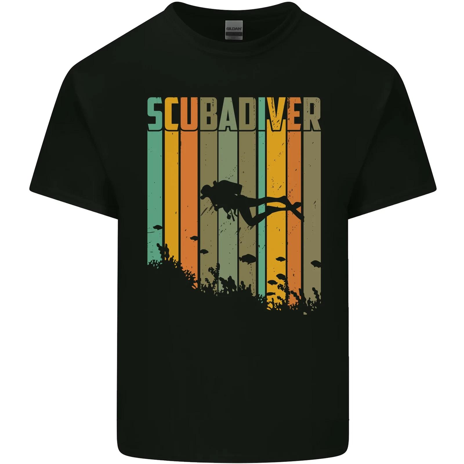Scuba Diver Diving Dive Kids T-Shirt Childrens 2XL