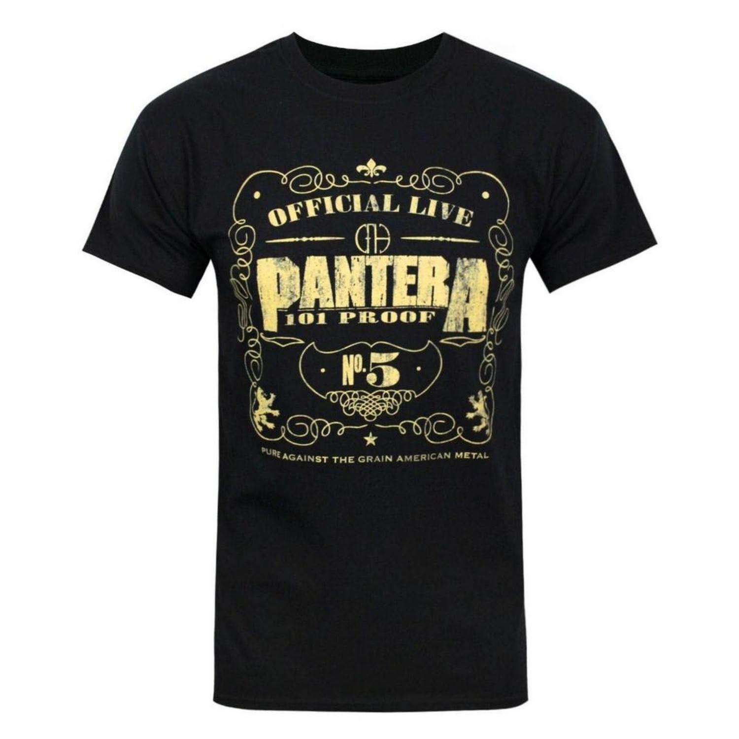 

Pantera TShirt 101 Proof Rock Band Official Black New Unisex T-Shirt XXXXXL
