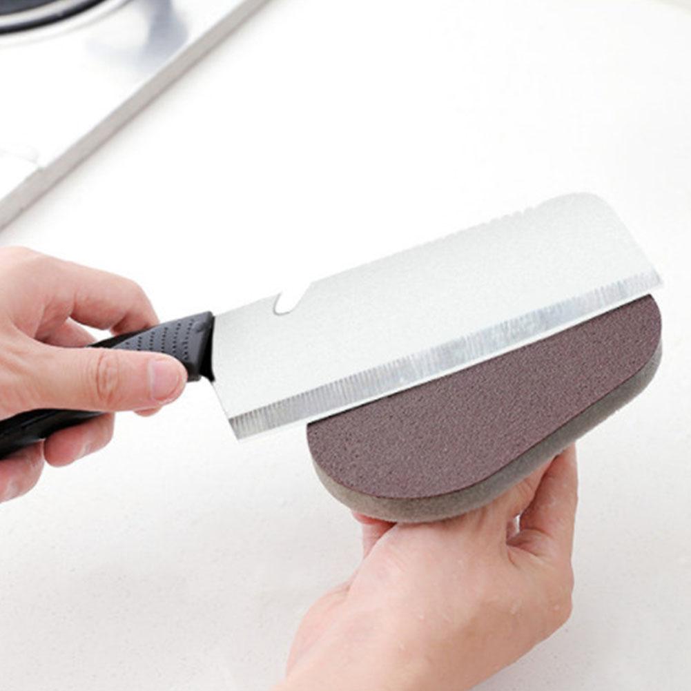 Emery Sponge Clean Dishwashing Sponge with Handle Super Derusting Cleaning Wash Pot Brush