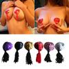 Sexy Femei Bling paiete ciucuri piept petale sutien sfarcului capac pasties autocolant