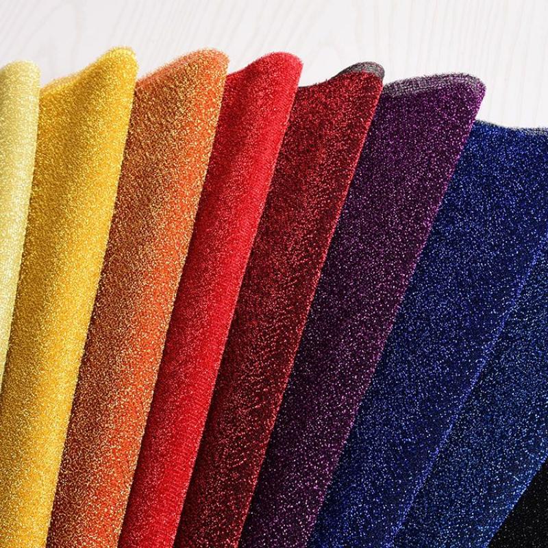 Kolory Cukierkowe Błyszczące Tkaniny Odzieżowe DIY Projekt Robótki Ręczne Akcesoria Odzieżowe Tkanina Tła Imprezowego Materiały na Sukienki Ubrania
