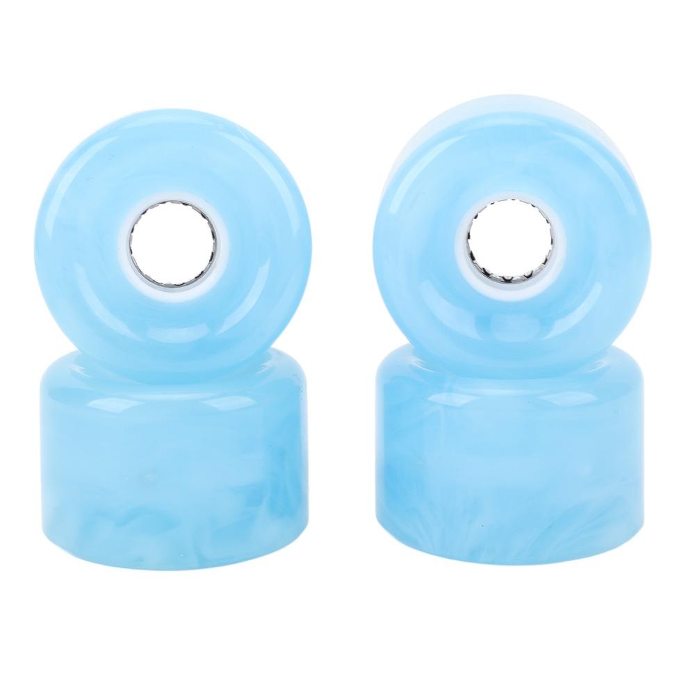 4Pcs 78A Hardness Skateboard Wheel Set 65x43mm Skateboard Replacement Wheels  Street Wheels
